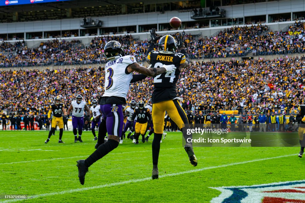 NFL: OCT 08 Ravens at Steelers