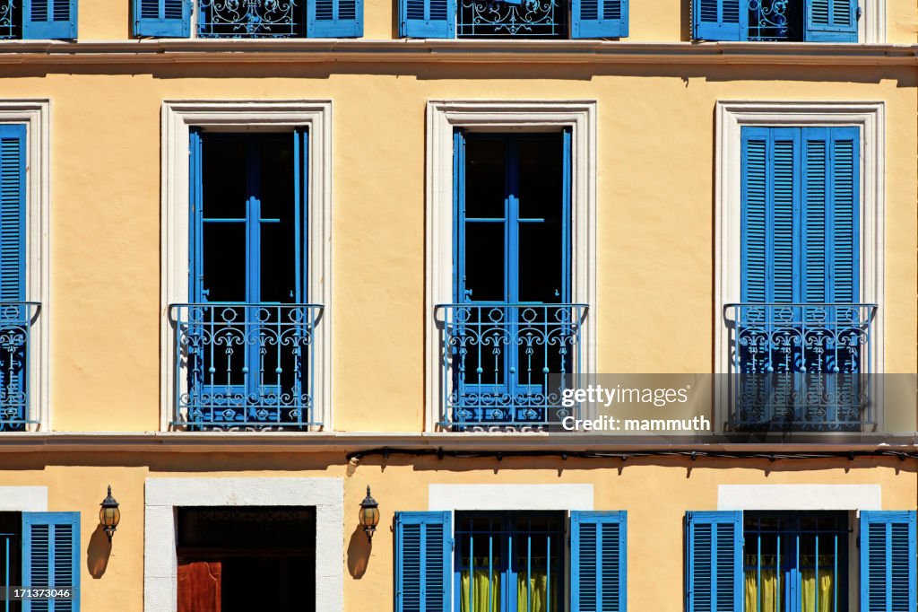 Building facade in Provence