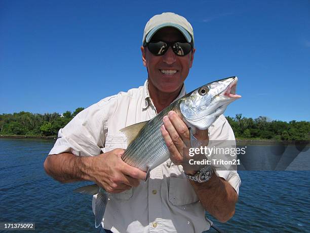 bone fish fishing - bone fish stock pictures, royalty-free photos & images