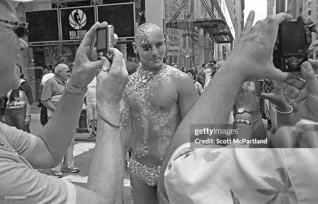Costumed Participant At The 'Stonewall 40' NYC Pride March