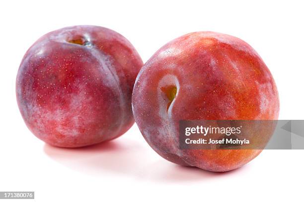 red plums - red plum stock pictures, royalty-free photos & images