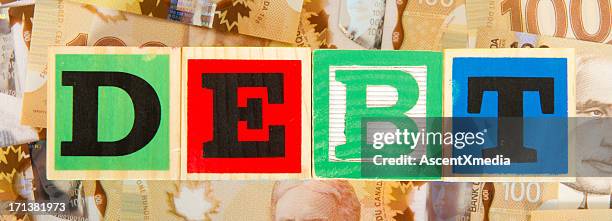 canadian debt - government debt stock pictures, royalty-free photos & images