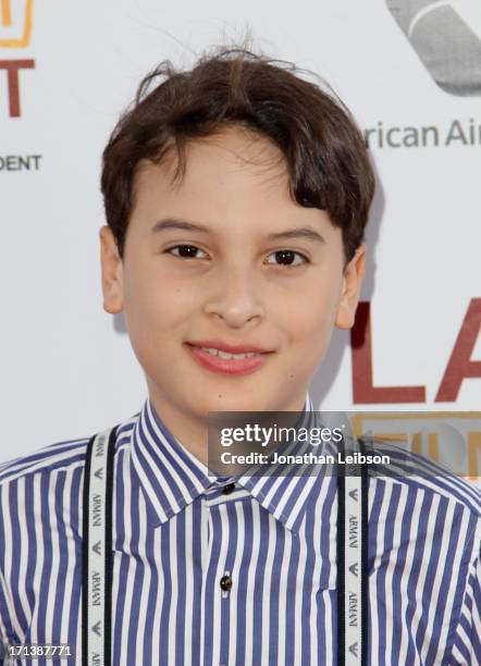 Actor River Alexander attends "The Way, Way Back" premiere sponsored by DIRECTV during the 2013 Los Angeles Film Festival at Regal Cinemas L.A. Live...