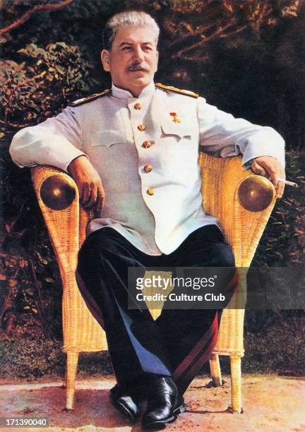 Joseph Stalin, Soviet Russian revolutionary politician and leader / ruler. Born in Georgia.Stalin was born near Tiflis in Georgia, 1879-1953