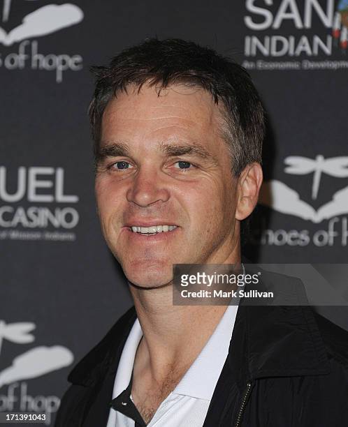 Luc Robitaille attends Echoes Of Hope's 3rd Annual Luc Robitaille Celebrity Charity Poker Tournament at JW Marriott Los Angeles at L.A. LIVE on June...