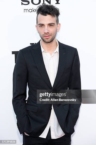 Actor Jay Baruchel attends the premiere of Columbia Pictures' "This Is The End" at Regency Village Theatre on June 3, 2013 in Westwood, California.