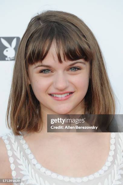 Actress Joey King attends the premiere of Columbia Pictures' "This Is The End" at Regency Village Theatre on June 3, 2013 in Westwood, California.