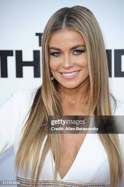Carmen Electra attends the premiere of Columbia Pictures' "This Is The End" at Regency Village Theatre on June 3, 2013 in Westwood, California.