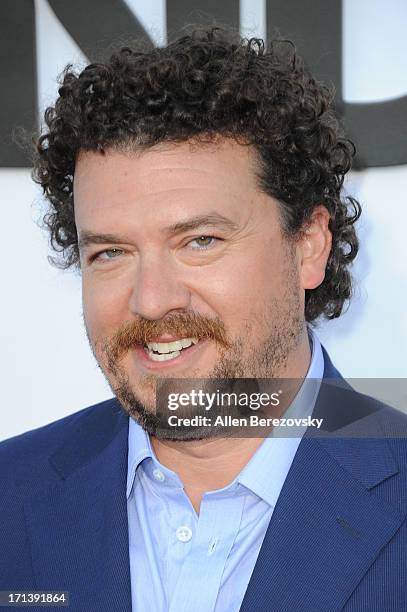 Actor Danny McBride attends the premiere of Columbia Pictures' "This Is The End" at Regency Village Theatre on June 3, 2013 in Westwood, California.