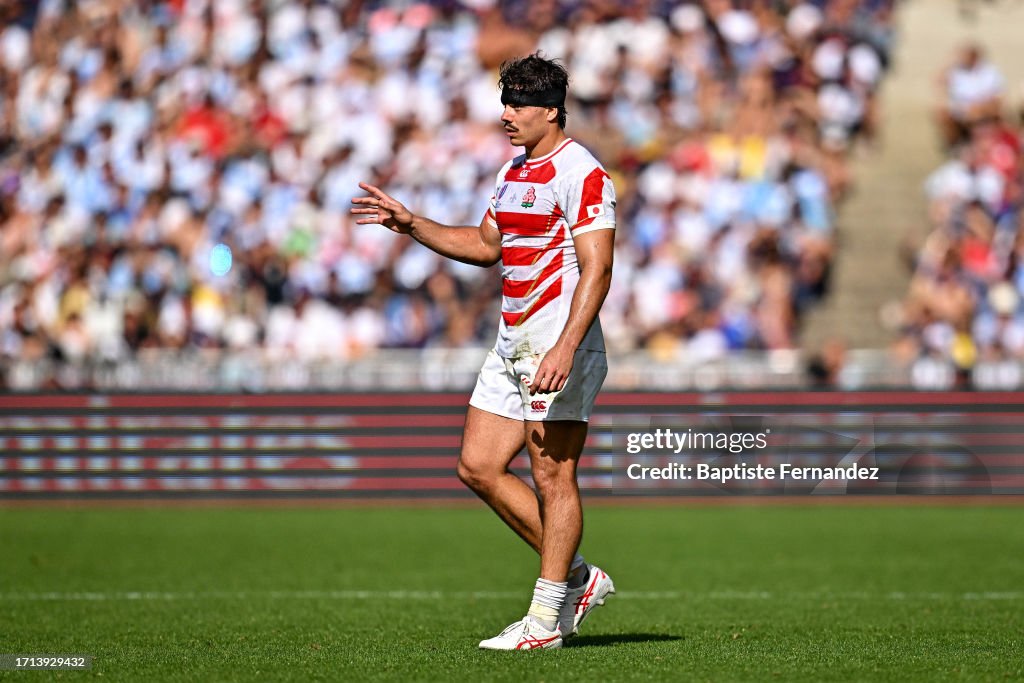 Glenn Riley Rugby Dylan RILEY of Japan during the 2023 Rugby World Cup Pool D - match ...