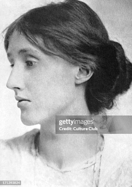 Virginia Woolf - portrait of the English novelist and essayist. 25 January 1882 - 28 March 1941.