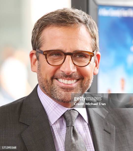 Steve Carell arrives at the 2013 Los Angeles Film Festival "The Way, Way Back" closing night gala held at Regal Cinemas L.A. LIVE Stadium 14 on June...