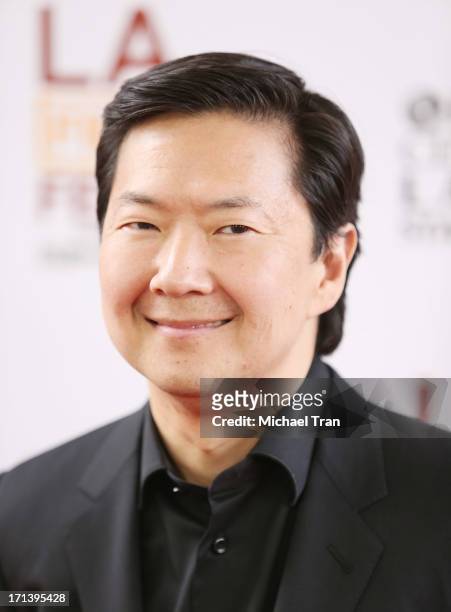 Ken Jeong arrives at the 2013 Los Angeles Film Festival "The Way, Way Back" closing night gala held at Regal Cinemas L.A. LIVE Stadium 14 on June 23,...