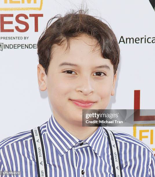 River Alexander arrives at the 2013 Los Angeles Film Festival "The Way, Way Back" closing night gala held at Regal Cinemas L.A. LIVE Stadium 14 on...