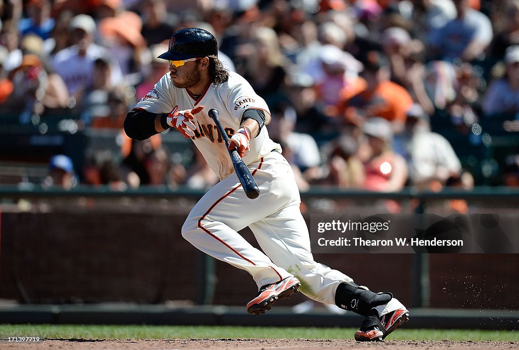 Miami Marlins v San Francisco Giants