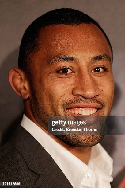 Roy Asotasi arrives at the "Man Of Steel" Australian premiere on June 24, 2013 in Sydney, Australia.