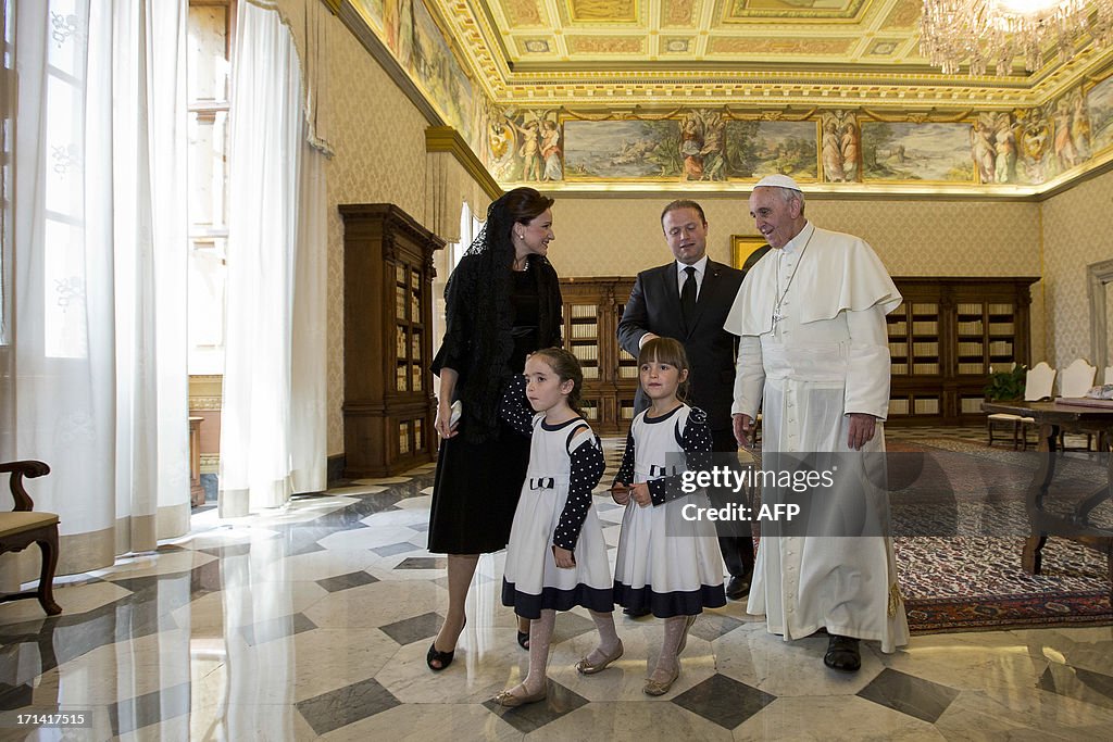 VATICAN-POPE-DIPLOMACY-MALTA