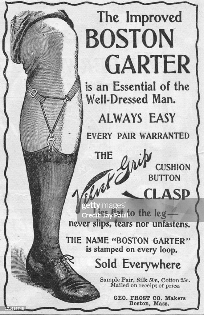 Ad For Boston Garter