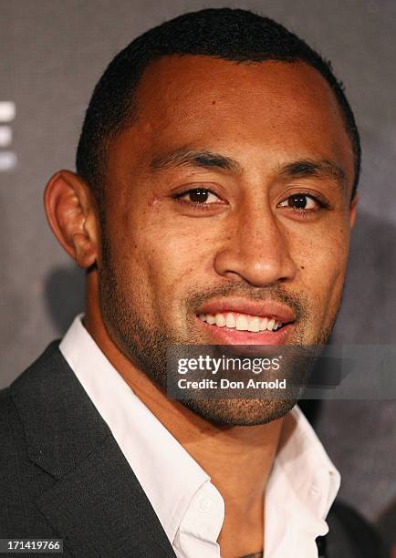 Roy Asotasi attends the "Man Of Steel" Australian Premiere at Event Cinemas, George Street on June 24, 2013 in Sydney, Australia.