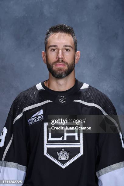 Cam Talbot of the Los Angeles Kings poses for his official headshot for the 2023-2024 season on September 13, 2023 at the Toyota Sports Performance...