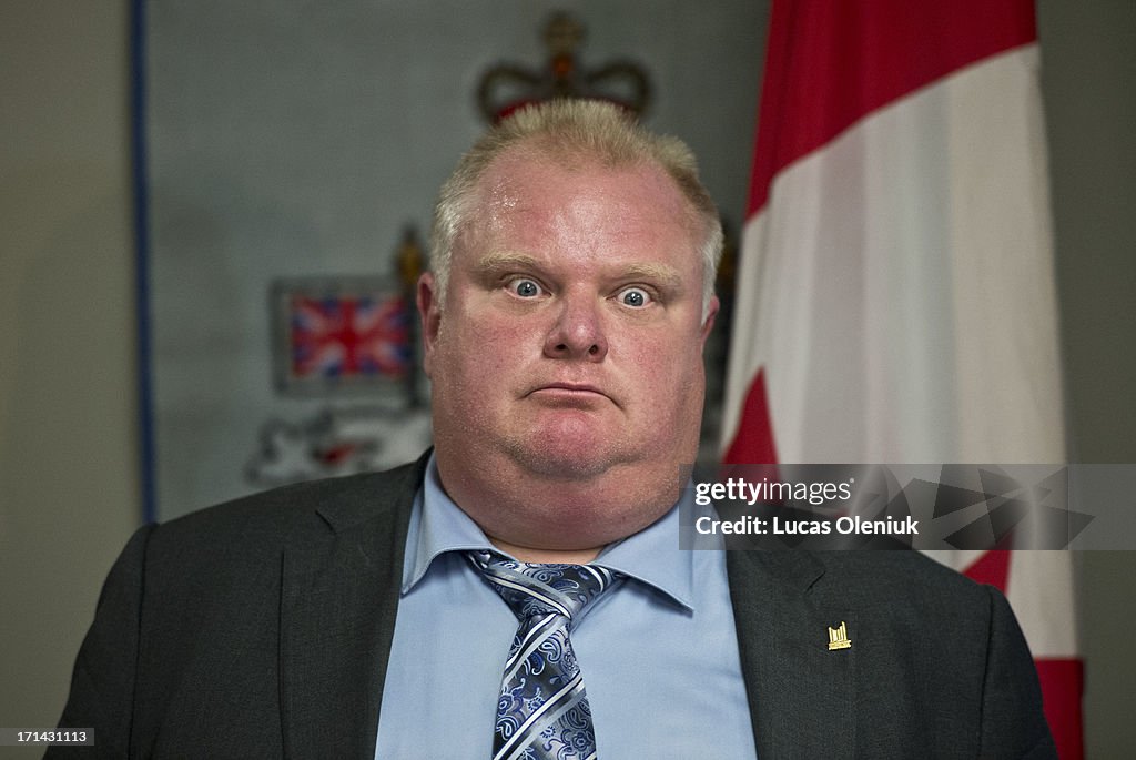 Toronto Mayor Rob Ford