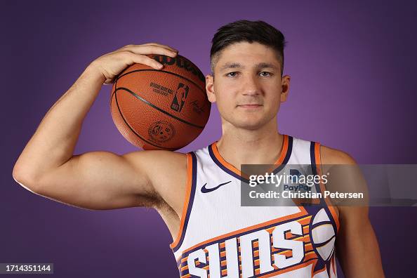 Grayson Allen of the Phoenix Suns poses for a portrait during NBA ...