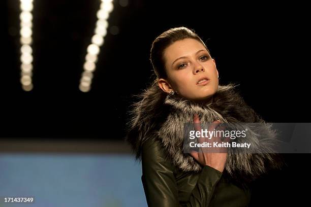 World MasterCard Fashion Week Fall 2013 Collection in Toronto - Mercedes-Benz Start Up Presents: DUY - Runway