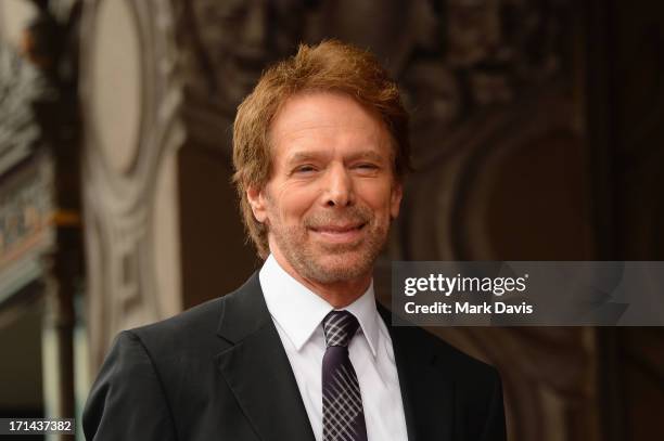 Jerry Bruckheimer is honored on the Hollywood Walk Of Fame on June 24, 2013 in Hollywood, California.