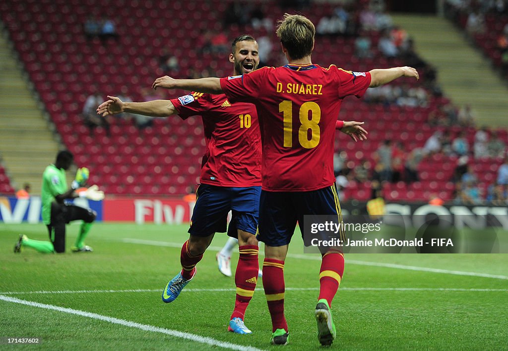 Spain v Ghana: Group A - FIFA U-20 World Cup Turkey 2013