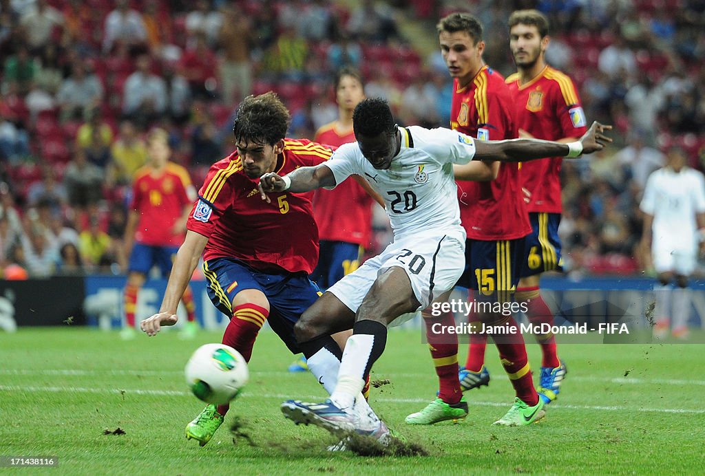 Spain v Ghana: Group A - FIFA U-20 World Cup Turkey 2013