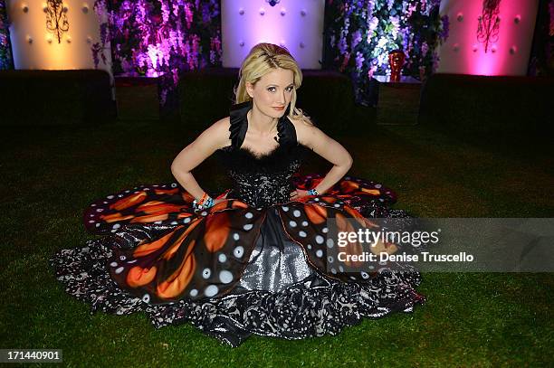 Pasquale Rotella and Holly Madison during the 17th annual Electric Daisy Carnival at Las Vegas Motor Speedway on June 23, 2013 in Las Vegas, Nevada.