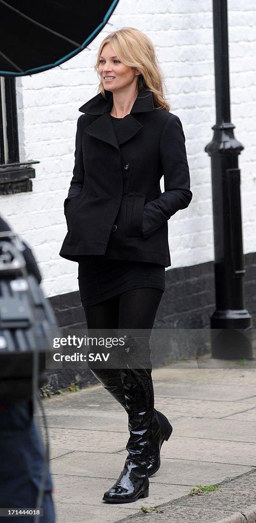 Kate Moss Sighting In London - June 24, 2013