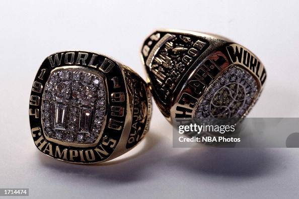 1995 Rockets Ring Houston Rockets 1995 Championship ring photographed at the photo ...