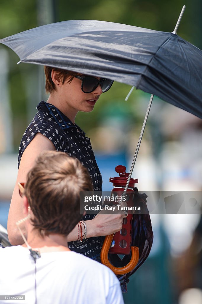 Celebrity Sightings In New York City - June 24, 2013