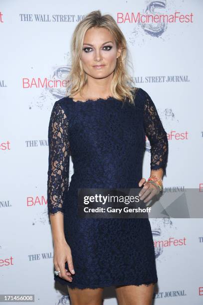 Director Lucy Walker attends BAMcinemaFest New York 2013 Screening Of 'The Crash Reel' at BAM Rose Cinemas on June 24, 2013 in New York City.