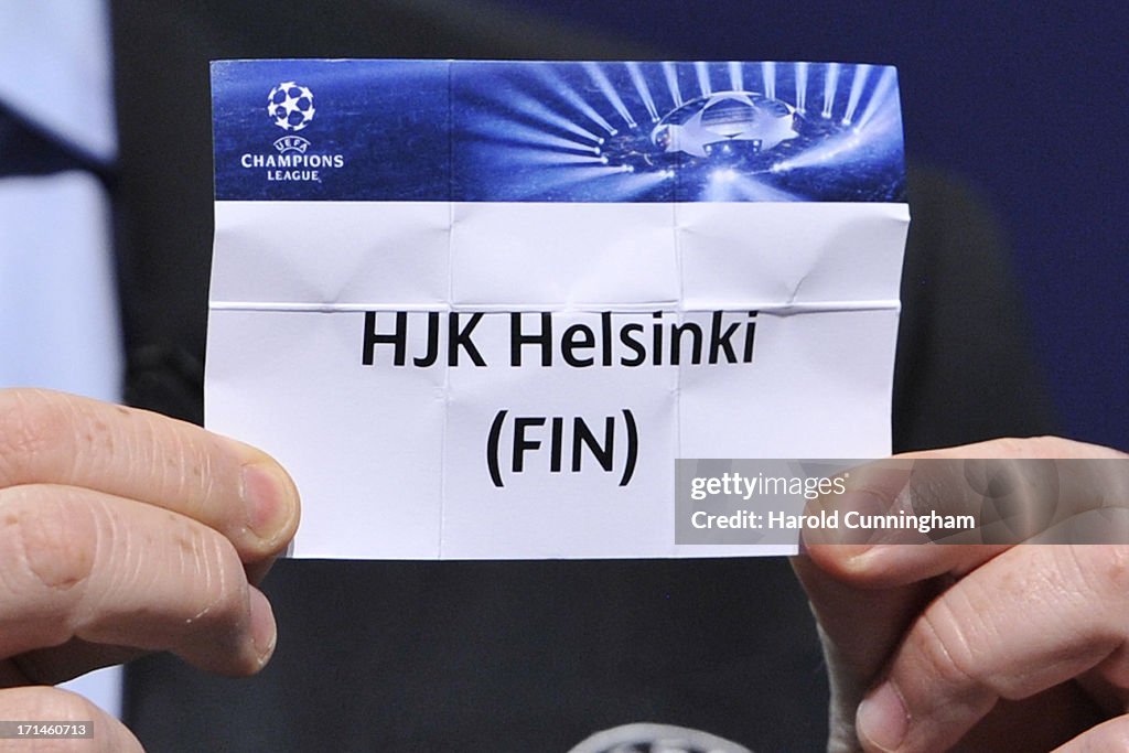 UEFA Champions League and UEFA Europa League - Q1 and Q2 Qualifying Round Draw