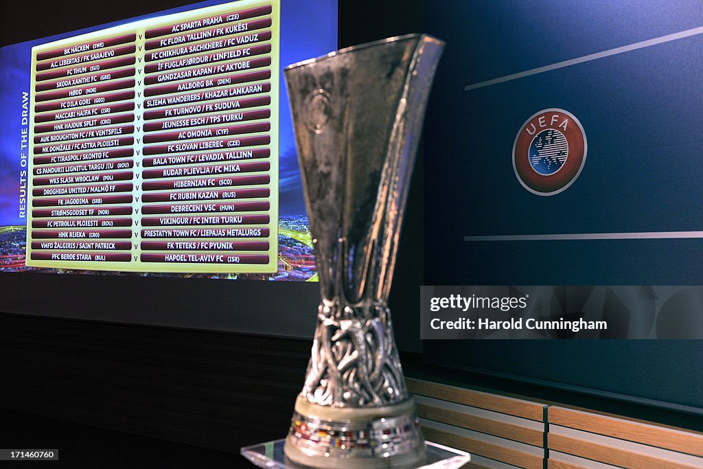 UEFA Champions League and UEFA Europa League - Q1 and Q2 Qualifying Round Draw