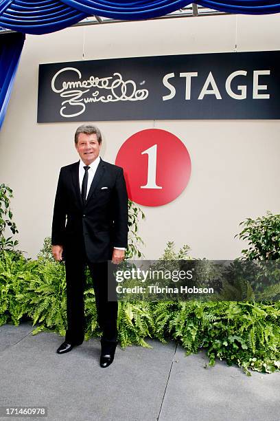 Frankie Avalon attends the stage one rededication ceremony hosted by Walt Disney Company CEO Bob Iger honoring 'America's Sweetheart' Annette...