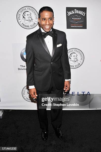 Loston Harris attends The Friars Foundation Annual Applause Award Gala honoring Don Rickles at The Waldorf=Astoria on June 24, 2013 in New York City.