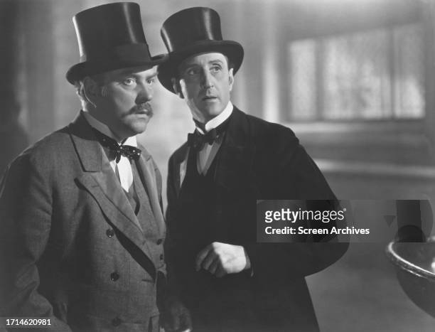 Hound of the Baskervilles' Basil Rathbone and Nigel Bruce star as Sherlock Holmes and Dr Watson in the 1939 movie.