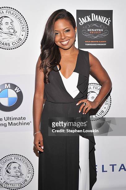 Adrienne Warren attends The Friars Foundation Annual Applause Award Gala honoring Don Rickles at The Waldorf=Astoria on June 24, 2013 in New York...