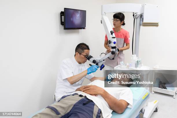 a day in the life of an otolaryngology clinic. - 静岡県 stock pictures, royalty-free photos & images