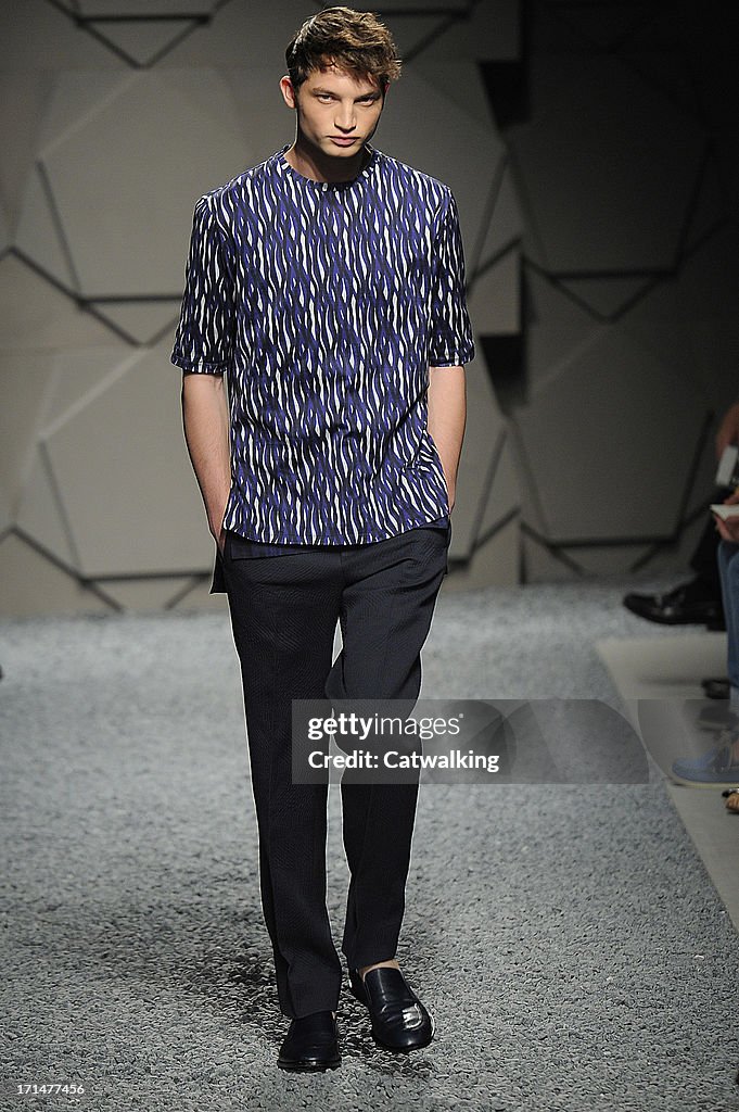 Z Zegna - Mens Spring 2014 Runway - Milan Menswear Fashion Week