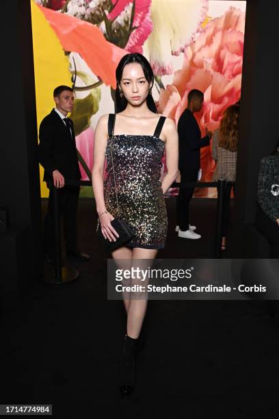 Yu Ping Wang attends the Chanel Womenswear Spring/Summer 2024 show as part of Paris Fashion Week on October 03, 2023 in Paris, France.