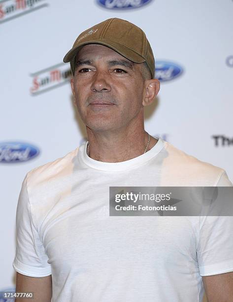 Antonio Banderas attends a photocall and press conference to present 'Starlite Gala' 2013 at the Museo del Traje on June 25, 2013 in Madrid, Spain.