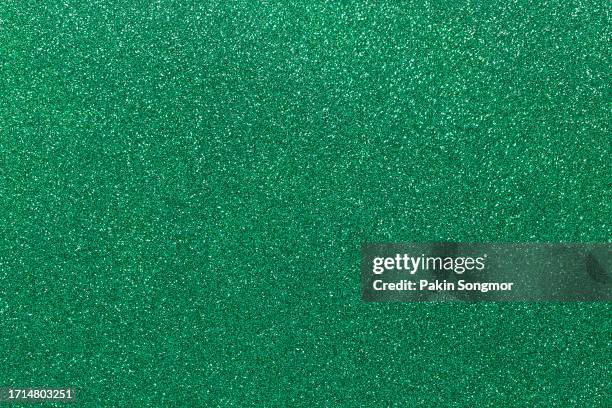 green color glitter texture christmas abstract background. - green glitter stock pictures, royalty-free photos & images