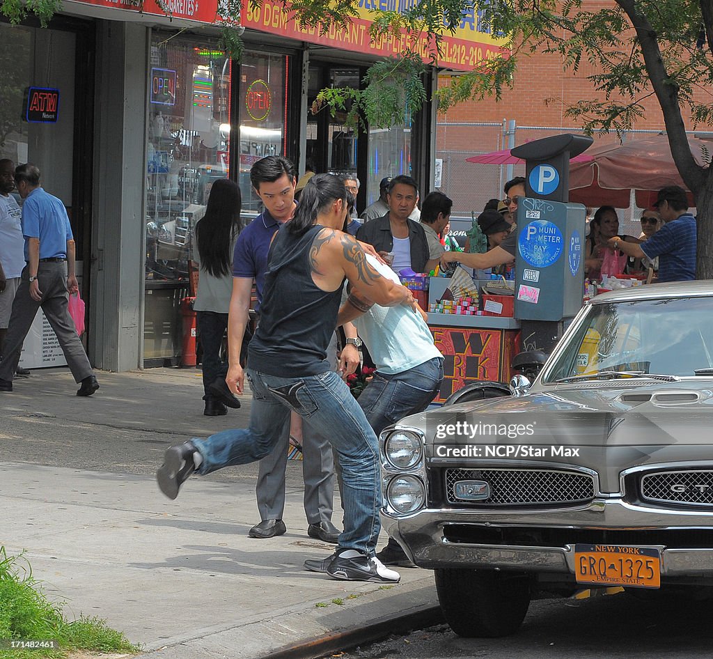 Celebrity Sightings In New York - June 24, 2013