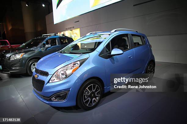 The Chevy Spark full electrioc at the Canadian International Auto Show. Rene Johnston/ Toronto Star