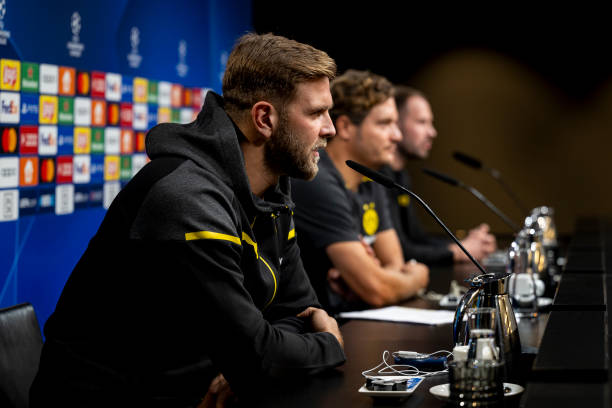 DEU: Borussia Dortmund Training Session And Press Conference - UEFA Champions League 2023/24