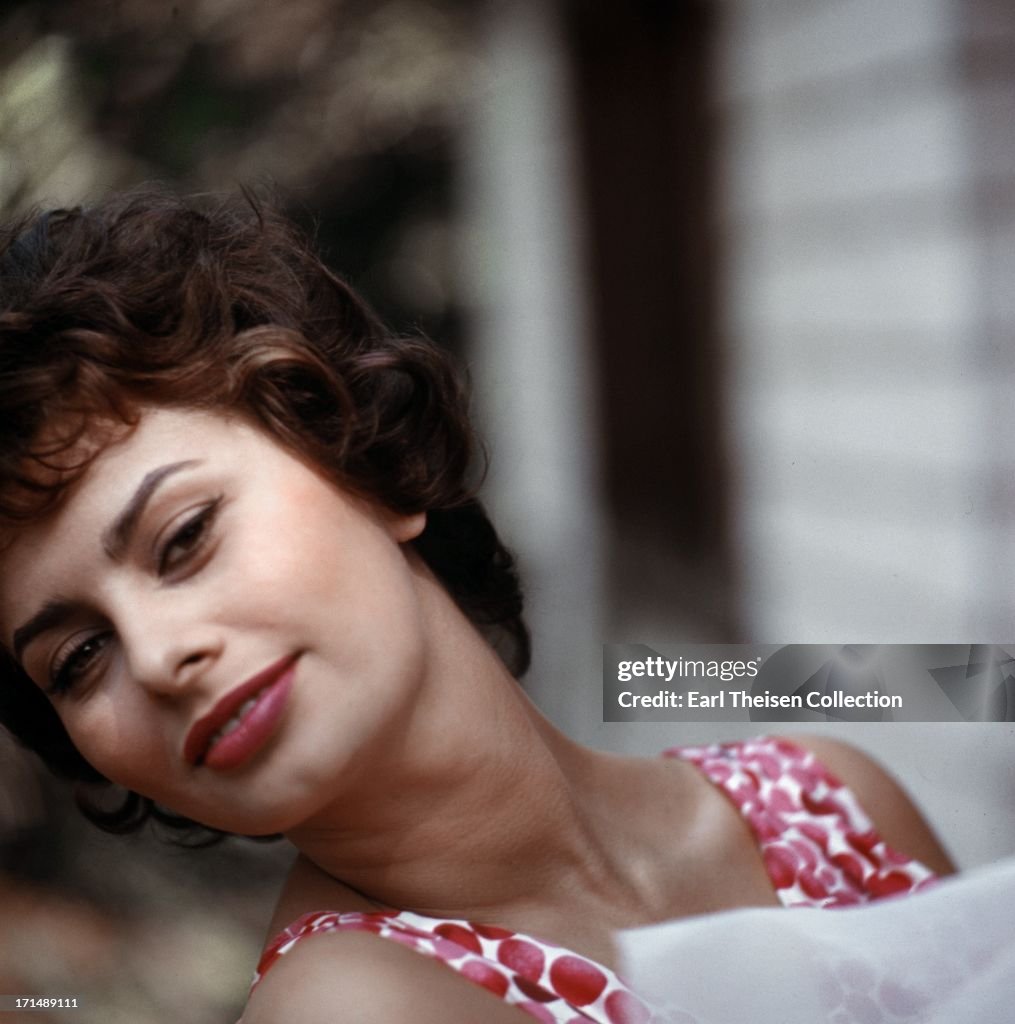 Sophia Loren Portrait Session